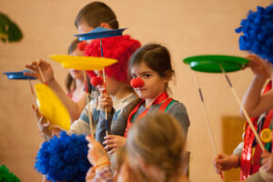 Meespeel Circusvoorstelling